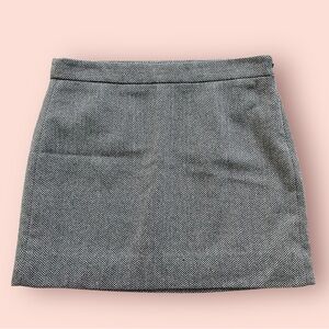 GAP Herringbone Wool Mini Skirt‎